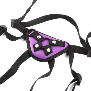 ホットセールストラップンディルドハーネスパンツレザー調節可能なベルトストラップオンパンツ男性女性レズビアンゲイ - Product Image 4