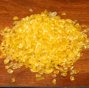 Adorno Decorativo Ecológico de Grava de Montmorillonita, Figura de Cornucopia con Patrón Festivo, Puede Combinarse con Artesanías - Product Image 2