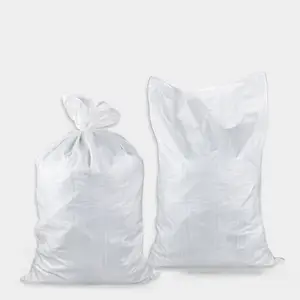 Muestra gratis PP 50kg Bolsas de grano sacos depropileno 50kilos Arroz PP Bolsa tejida