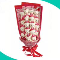 Peluche Cœur d'Amour pour la Saint-Valentin, Peluche Personnalisée, Ours en Peluche pour la Saint-Valentin, Cadeau Romantique pour Couple
