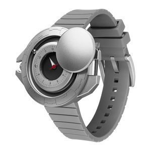 Orologio <span class=keywords><strong>da</strong></span> Polso Maschile <span class=keywords><strong>Daniel</strong></span> Gorman 0133 con Coperchio Scorrevole Creativo, Movimento al Quarzo Giapponese, Estetica Cyberpunk, Regalo di Moda per Uomo - Product Image 2