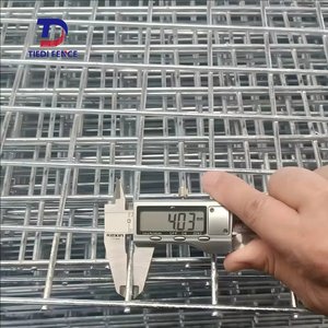 Trực tiếp cung cấp nhà máy tùy chỉnh 8 10 Gauge <span class=keywords><strong>gi</strong></span> 2x2 2x4 4x4 nhúng nóng thép mạ kẽm hàn dây lưới Bảng điều chỉnh - Product Image 1