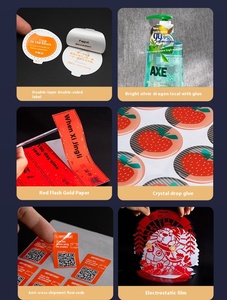 Étiquettes autocollantes en PVC imperméables personnalisées, forme irrégulière, impression numérique pour l'électronique grand public - Product Image 2