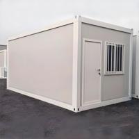 Maison de conteneur pliable modulaire de luxe de 20 pieds détachable et pliable petite maison préfabriquée de 2 étages maison préfabriquée