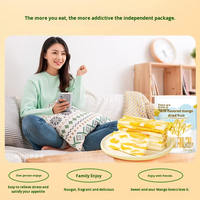 Zhongbao Lekkere Zoete Halfzachte Droge Mango & Aardbei Schijfjes Gezonde Snacks Doos 180 Dagen Houdbaarheid Gedroogd Fruit Voedsel