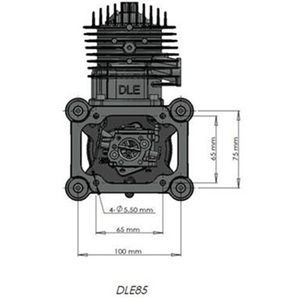 Nouveau moteur à essence DLE85 85CC pour avion modèle réduit - Product Image 5