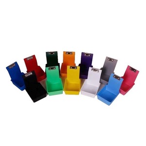 Support de modèle de prothèse dentaire coloré en plastique épaissi présentoir de prothèse dentaire pince à carte pour fournitures de laboratoire dentaire et utilisation en clinique - Product Image 2