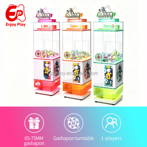 Machine à capsules de loterie <span class=keywords><strong>Super</strong></span> Cube sans surveillance avec paiement multiple pour enfants, distributeur d'œufs surprise pour aire de jeux intérieure - Product Image 4