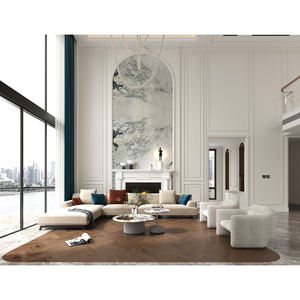 Vente directe <span class=keywords><strong>France</strong></span> Pierre de Marbre Rose Poli pour Intérieur Extérieur Plancher Moderne pour Salle à Manger Escalier Salon Hôtel - Product Image 6