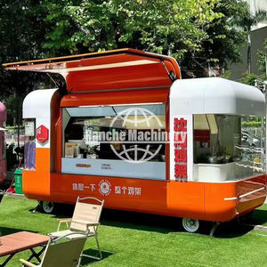 Remolque de comida elegante 2025 con equipo de cocina completo, ideal para helados, aperitivos y servicios de comida rápida - Product Image 1