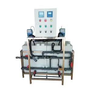Máquina de sistema de dosificación química para planta eléctrica, plastificador de prepración de polímero