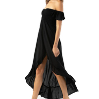 Vente en gros Dernier design Coton sexy Jeune fille Plage Femme Robe