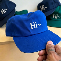 Casquette de baseball unisexe surdimensionnée à 5 panneaux en nylon non structuré, motif lettres, respirante et imperméable, avec visière incurvée et fermeture snapback