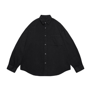 <span class=keywords><strong>Camicia</strong></span> vintage in cotone a maniche lunghe <span class=keywords><strong>stile</strong></span> americano monopetto da uomo, <span class=keywords><strong>stile</strong></span> <span class=keywords><strong>giapponese</strong></span> retrò, <span class=keywords><strong>stile</strong></span> Hong Kong, per la primavera - Product Image 2