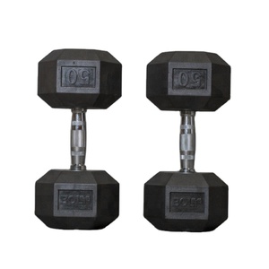 Haltères hexagonaux en caoutchouc, sans mauvaise odeur, sans équipement de sport cassé - Product Image 1