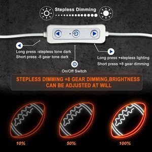 Football Letreros Neon LED dimmable USB powered ambient <b>light</b> store <b>window</b> decoration <b>light</b> street indicator <b>light</b> Customized 5V - Product Image 2