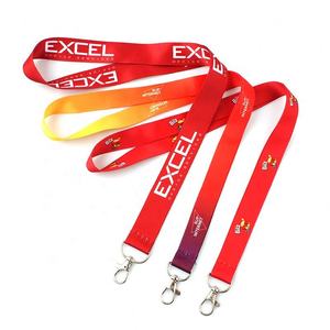 Lanières de sublimation en polyester avec logo personnalisé imprimées avec des techniques de sérigraphie offset pour gaufrage numérique - Product Image 6