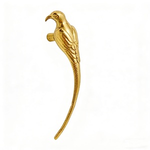 Golden Magpie Zinc Alloy Modern Durable Shoe Cabinet Wardrobe <b>Handle</b> Creative High-End Wine Cabinet <b>Drawer</b> Door <b>Handle</b> - Product Image 1
