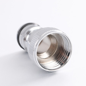 Connecteur de tétine à filetage interne à 4 points en cuivre électroplaqué, accessoire de tuyau d'arrivée d'eau, mâle 20 mm - Product Image 3