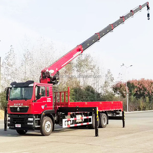 Camion <span class=keywords><strong>benne</strong></span> basculante HOWO TX 6x4 10T avec <span class=keywords><strong>grue</strong></span>, <span class=keywords><strong>grue</strong></span> montée sur camion 12T, <span class=keywords><strong>grue</strong></span> à flèche droite 14T - Product Image 1