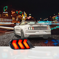 Ensemble de feu arrière LED de haute qualité ODPS pour Ford Mustang 2015-2023 RGB feu stop de frein arrière de voiture avec état de lentille rouge nouveau