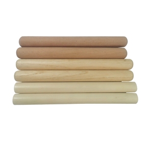 Paquete al por mayor de palillos de ritmo de madera maciza, claves Orff, instrumento de percusión para niños, educación temprana del ritmo, sensorial - Product Image 1