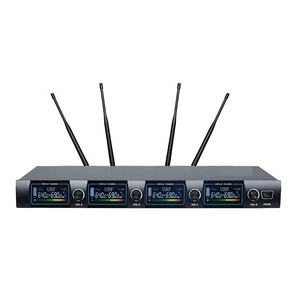 XLT-1104B giá rẻ không dây Microphone 4 kênh máy phát và máy thu cho giáo viên - Product Image 4