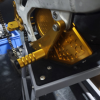 Pédale de frein en aluminium CNC 6061 pour Surron Light Bee