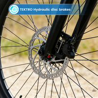 Vélo de montagne à suspension intégrale 27,5 pouces, 10 vitesses, frein à disque hydraulique, vélo de montagne électrique, vente chaude