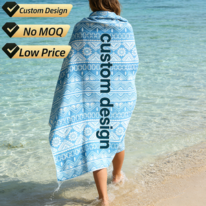 Serviettes de <span class=keywords><strong>plage</strong></span> à séchage rapide personnalisées, imprimées sur mesure, sans sable, avec logo personnalisé, personnalisation, grande serviette de <span class=keywords><strong>plage</strong></span> promotionnelle - Product Image 1