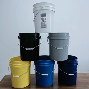Secchio per Alimenti <span class=keywords><strong>da</strong></span> 5 Galloni Senza BPA, 90mil, Resistente, con Manici in Metallo e Coperchio, Prodotto <span class=keywords><strong>da</strong></span> SDPAC Factory Containers - Product Image 5