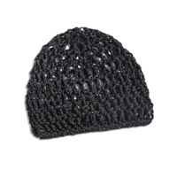 Bandeau en résille de couleur unie pour femmes, accessoire de cheveux pour la plage, l'été, couvre-chef élastique au crochet, cadeau.