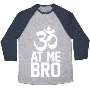 เสื้อยืดเบสบอลโอม แอท เม บรอ ยูนิเซ็กส์ ทริ-เบลนด์ - Product Image 4