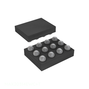 MAX20314EWC+T CI INTERRUPTOR DE CORRIENTE 5% 12WLP Distribuidor Autorizado de Componentes y Piezas Electrónicas 12 WFBGA, WLBGA - Product Image 1