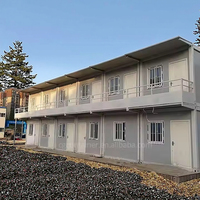 Maison conteneur préfabriquée détachable de 40 pieds, villa d'hôtel moderne, maison modulaire portable avec garantie
