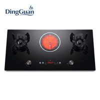 Cuisinière à gaz et électrique intégrée 4,2 kW à réglage de flamme multi-niveaux, haute efficacité GPL/GN pour usage domestique