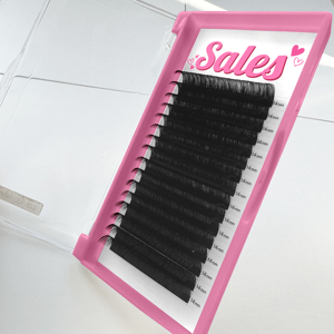 Vassoi ciglia vegano in plastica rosa personalizzati visoni in velluto seta scura vassoi ciglia 0.07 D Curl Cashmere extension ciglia morbide con <span class=keywords><strong>Base</strong></span> allentata - Product Image 2