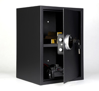 Caja Fuerte de Alta Seguridad para Uso Doméstico, Ideal para Documentos o Objetos de Valor, Caja Fuerte de Alta Calidad