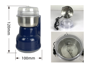 Macinino Elettrico Multifunzione Portatile in Acciaio Inox per Spezie, Aglio Umido, Frutta Secca, Caffè 50g - Product Image 3