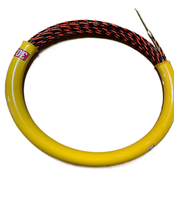 Tire-câble électrique 6,0 mm x 50 m pour tirer les câbles à travers les murs, kit de tirage de câbles, bande de tirage triple torsion en PET