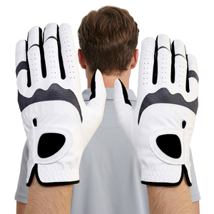 Gants de golf en peau de mouton respirants pour hommes, 6 pièces, accessoires d'entraînement sportif pour la main gauche, durables et confortables - Product Image 4