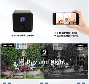 กล้อง CMOS ตรวจจับการเคลื่อนไหวในเวลากลางคืนกล้องรักษาความปลอดภัยขนาด1080P มินิบันทึกห่วงแบบพกพาระบบเตือนภัย H.264 - Product Image 3