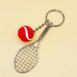Llavero Creativo de Aleación con Forma de Pelota y Raqueta de Tenis, Bonito Regalo Promocional Publicitario para Actividades Deportivas, Venta al por Mayor - Product Image 6