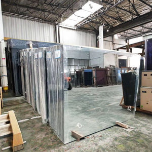 Verre miroir en aluminium double couche personnalisé en usine en Chine, 1,1 mm-6 mm, verre flotté argenté pour applications salle de bain et cuisine - Product Image 6