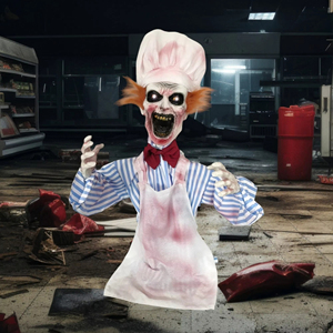 Décoration de table d'<span class=keywords><strong>Halloween</strong></span> - Chef lumineux <span class=keywords><strong>pour</strong></span> fête, bar à domicile, maison hantée - Prix d'usine - Product Image 1