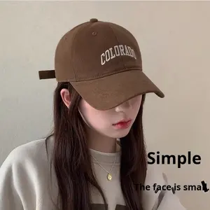 야구 모자 모자 일반 빈 조정 가능한 크기 도매 대량 슈퍼 라이트 모자 운동을위한 경량 운동 실행 모자 - Product Image 3