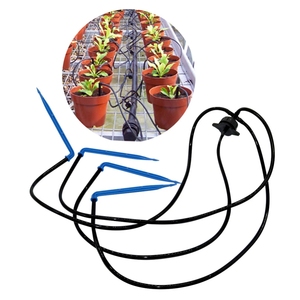 Système d'irrigation goutte à goutte en gros pour usine, 4 branches, goutteur à flèche avec micro-tube de 50 cm et goutteur <span class=keywords><strong>PC</strong></span> - Product Image 5