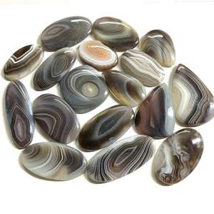 พลอยธรรมชาติ โบตสวานาอาเกต รูปทรงและขนาดคละแบบ ขายส่งราคาถูก คุณภาพสูง - Product Image 5