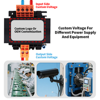 Transformador de Aislamiento de Control Monofásico JBK5 63VA 100VA 150VA, Baja Tensión CA 220v 110V 12V 24V para CNC