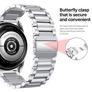 Per Samsung Galaxy Watch 3 <span class=keywords><strong>cinturini</strong></span> in acciaio inossidabile con sostituzioni di qualità Premium per cinturino per orologio <span class=keywords><strong>HUAWEI</strong></span> - Product Image 4